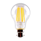 SAL Lighting LED Globes LED Clear Lamp 8w Lights-For-You LG9/27B22D/C